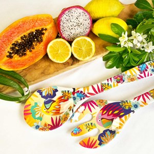 Couverts à salade en mélamine 33 cm en