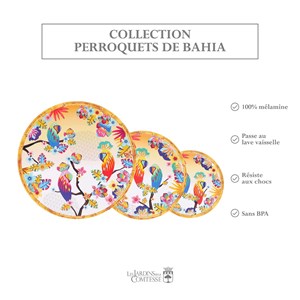 Grand plat de service rond 35,5 cm en im