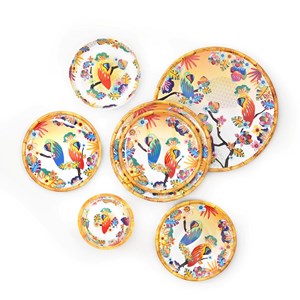 Grand plat de service rond 35,5 cm en im