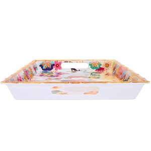 Grand plateau en melamine à poignées i