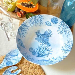 Grand saladier en mélamine pure 31 cm e