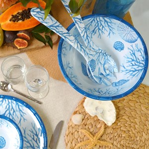 Grand saladier profond en mélamine 25 c