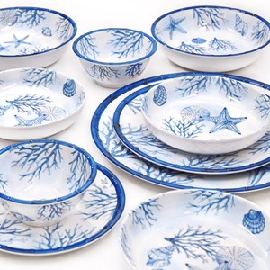 Grand plateau en mélamine avec un impri