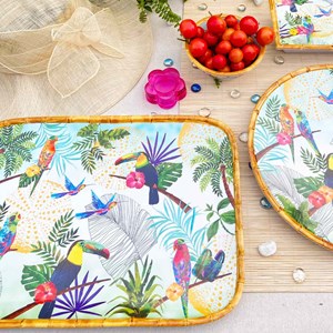 Plateau de présentation rectangulaire