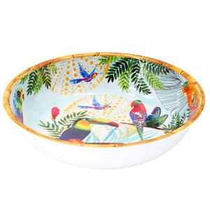 Grande assiette creuse mélamine rio 23cm