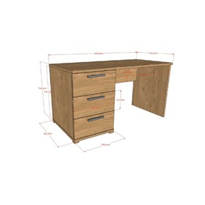 Bureau vipack marron