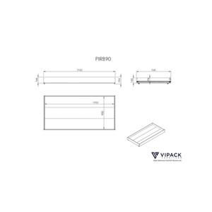 Lit vipack marron