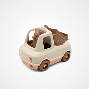 Le camion pompier made in france en matière recyclée de mr renard