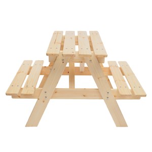 Table enfant en bois 81x60xh50 cm - timbela m012-1