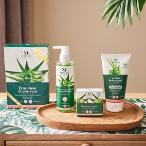Coffret trio fraicheur d'aloe vera