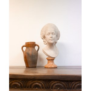 Alix, le buste en plâtre n°457