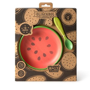 Assiette et sa cuillère wally la pa