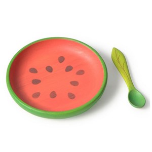 Assiette et sa cuillère wally la pa