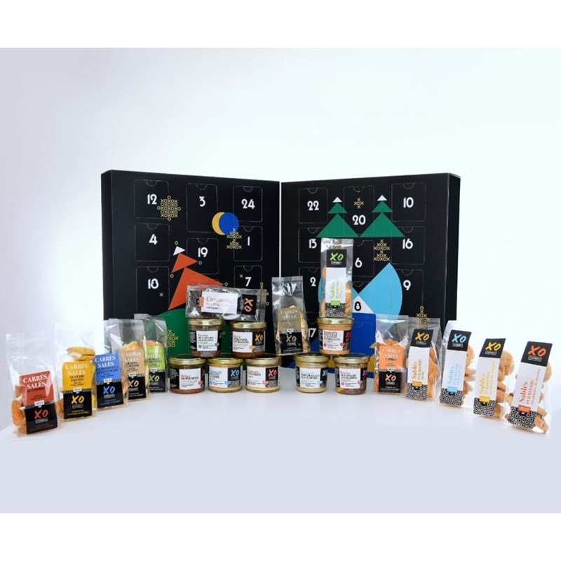 Calendrier de l'avent sucré salé XO GOURMET