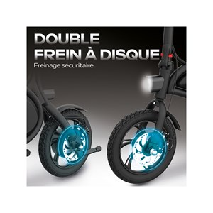 Mini e-bike urbanglide 120  batterie 6ah, autonomie 15 km