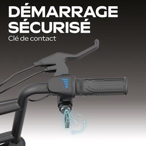 Draisienne électrique urbanglide thunder 160 – 25 km/h, 30 km d'autonomie