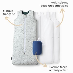 Gigoteuse réversible 4 saisons