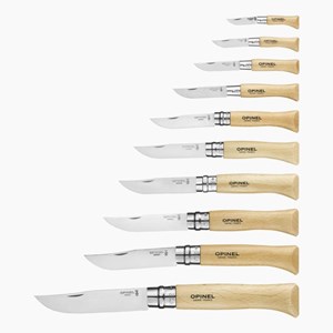 Coffret vitrine 10 couteaux inox - opinel