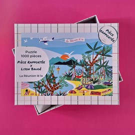 Puzzle 1000 pièces la réunion lé la