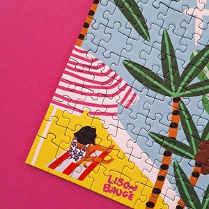 Puzzle 1000 pièces la réunion lé la