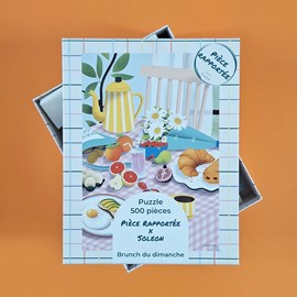 Puzzle 500 pièces brunch du dimanche