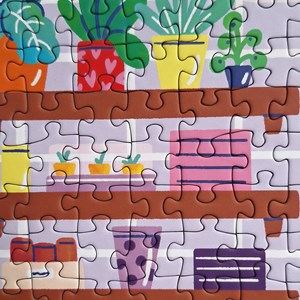 Puzzle 1000 pièces la serre aux chats