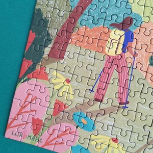 Puzzle 500 pièces balade entre ciel et terre