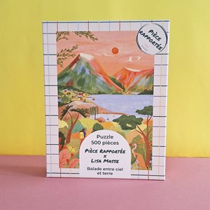 Puzzle 500 pièces balade entre ciel et terre