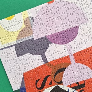 Puzzle 500 pièces l'atelier de linogravure