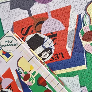 Puzzle 500 pièces l'atelier de linogravure