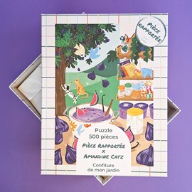 Puzzle 500 pièces confiture de mon jardin