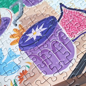 Puzzle 500 pièces confiture de mon jardin