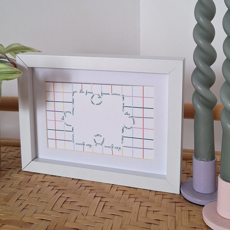 Carte postale les faux-amis non merci