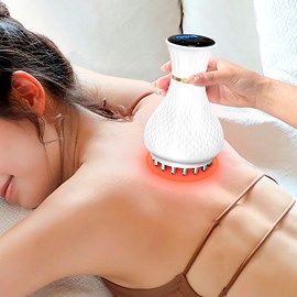 Appareil de massage corporel ems + vibration avec 19 intensités et 19 niveaux.