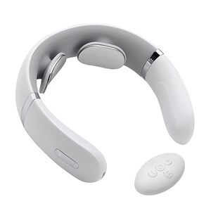 Massager de cou f2 avec mode chaleur, pulsation et télécommande.