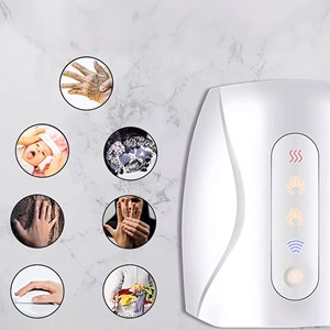 Appareil de massage pour les mains avec deux modes de fonctionnement.