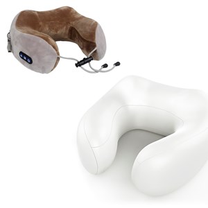 Coussin cervical de massage avec 2 modes et chaleur infrarouge.
