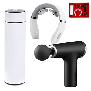 Pack de massage, thermos avec indicateur de température de 500ml.