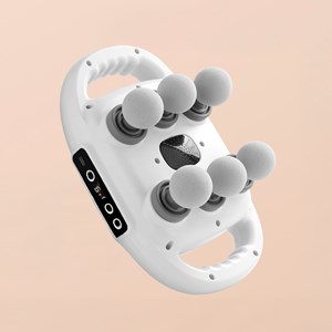 Appareil de massage corporel avec 6 têtes, 9 vitesses et 9 modes.