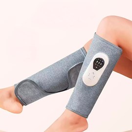 Appareil de massage pour mollets avec 3 niveaux d'intensité et 3 niveaux.