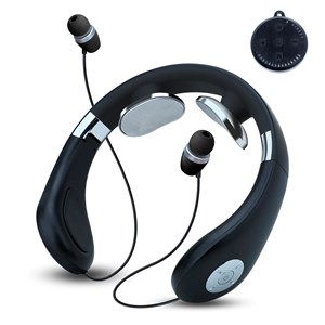 Massageur de cou intelligent avec écouteurs bluetooth 5.2. Télécommande.