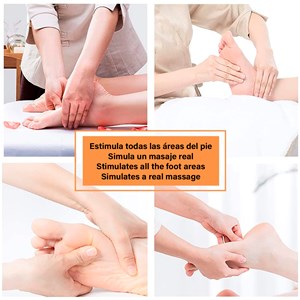 Stimulateur de pieds portable ems, avec batterie rechargeable.