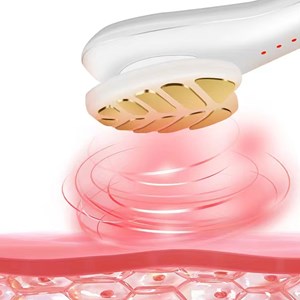 Instrument de beauté avec microcourants ems, vibration.