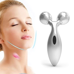 Roulette de massage 3d. Étirement lifting facial. Effet amincissant.