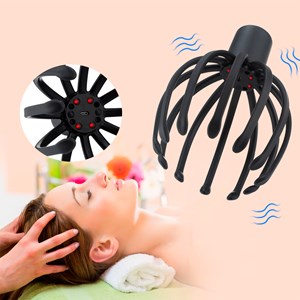 Poulpe masseur électrique pour la tête. Libère les tensions.