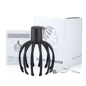 Poulpe masseur électrique pour la tête. Libère les tensions.