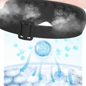 Masque hydratant 3d pour les yeux avec protection oculaire multidimensionnelle