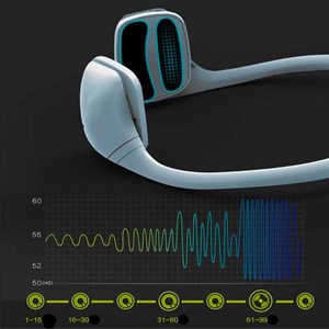 Dispositif ems de stimulation électrique faciale 105d.