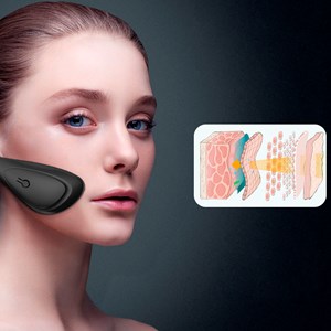 Dispositif ems de stimulation électrique faciale.