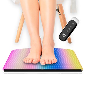 Masseur de pieds ems avec vibration pour la circulation sanguine dans les jambes